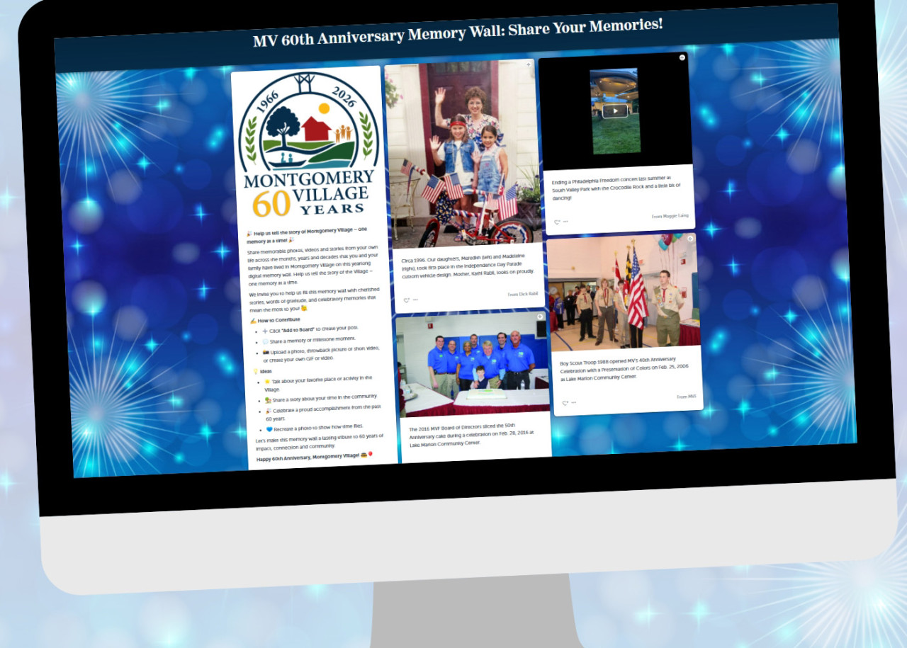 MV 60th Anniversary Memory Wall