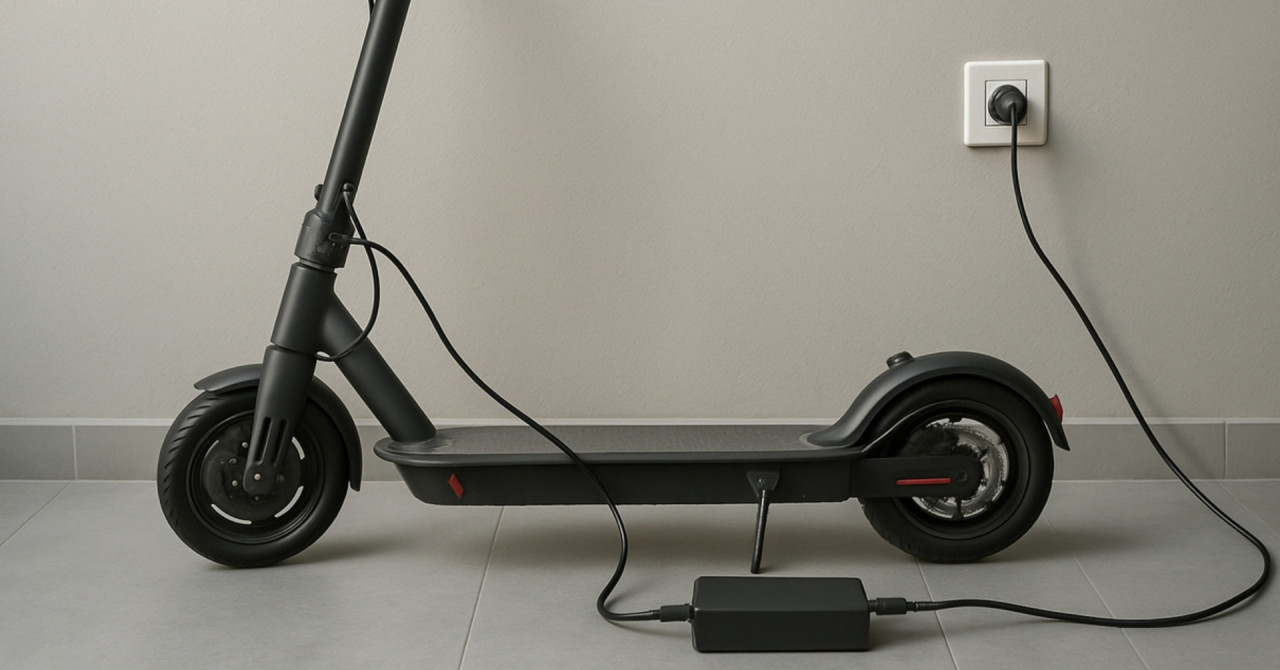 e-scooter-charging