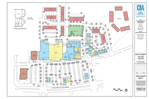 Village Center site plan
